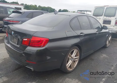 2011 BMW 550I xDrive из США, поврежденный, VIN WBAFU9C51BC784455